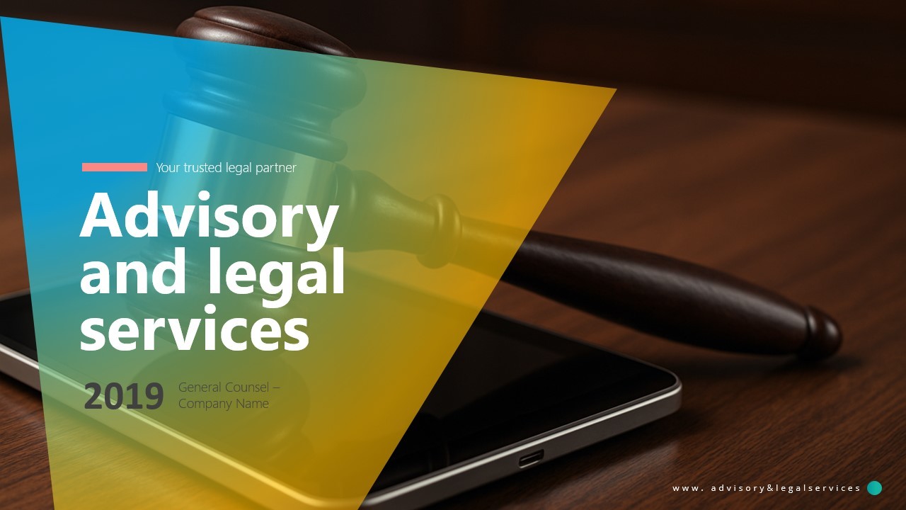 Professional Advisory and Legal Services Presentation Slide