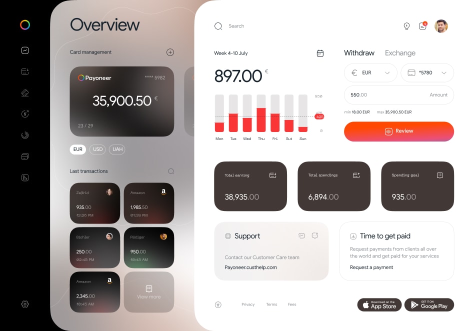 LinkMatch support page featuring keyboard shortcuts, support request form, and video tutorial library