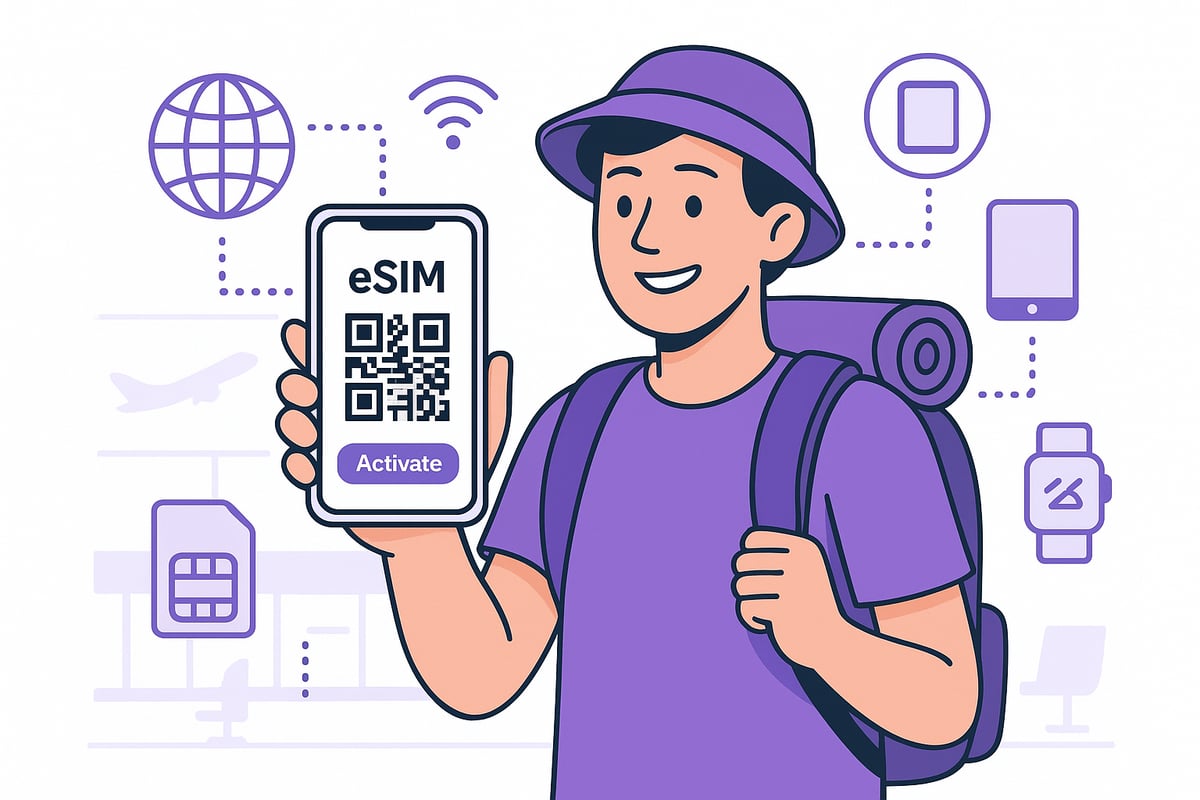 Step-by-Step Guide: Setting Up and Using an eSIM for International Travel