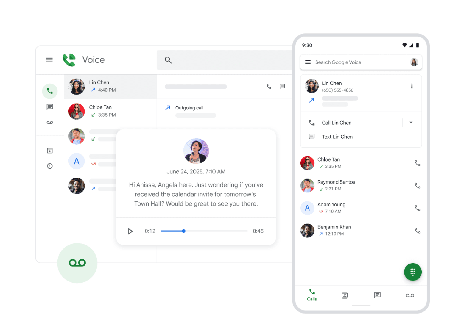 Google Voice Interface