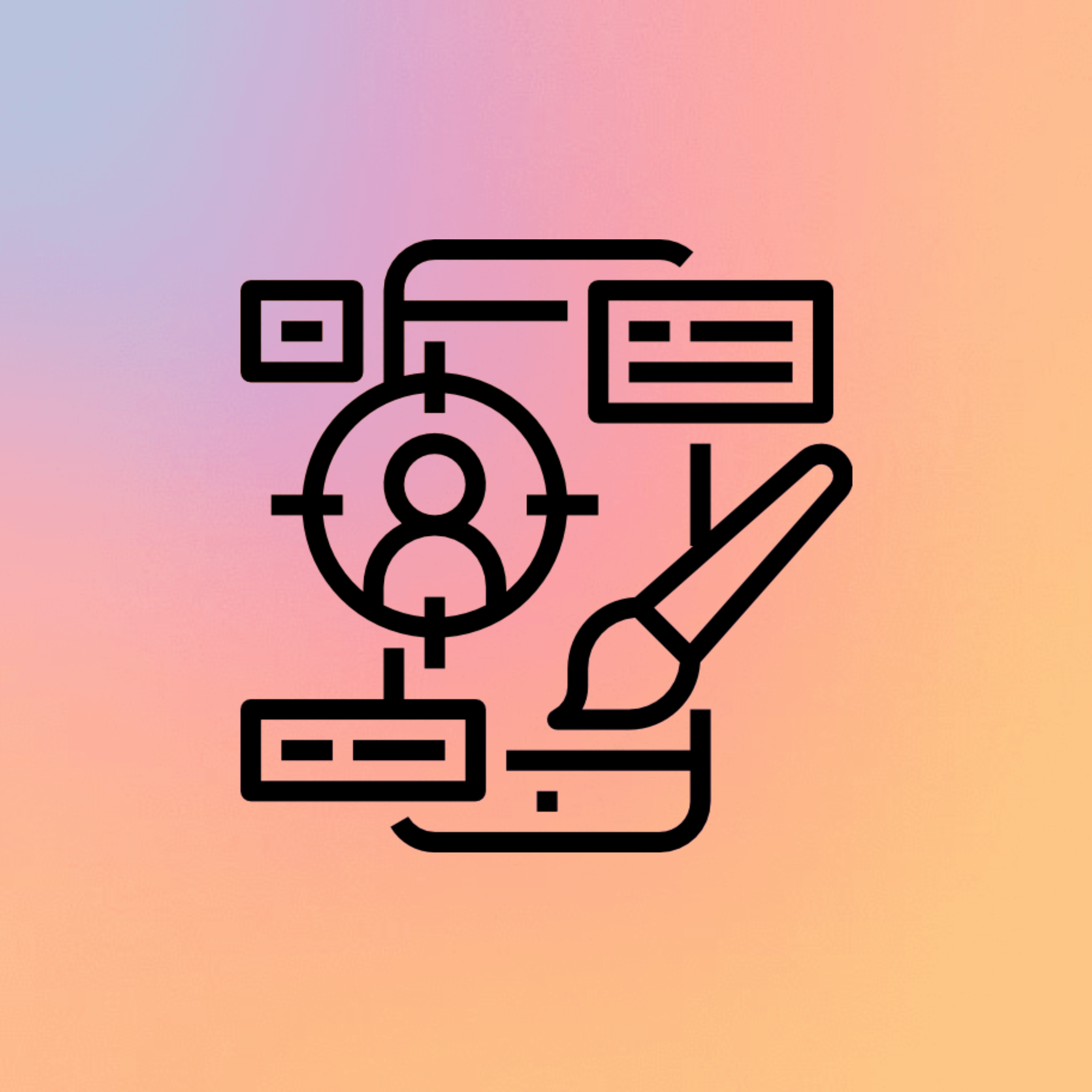 A dreamy light blue and yellow gradient.