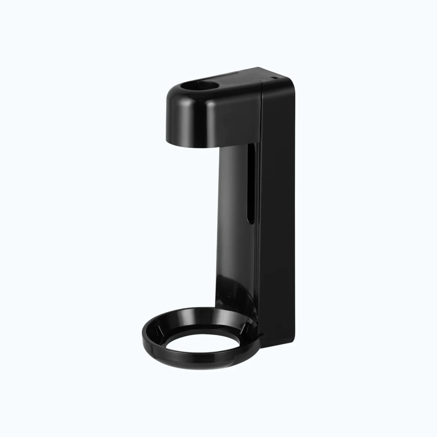 Eco-friendly tamper-proof soap dispenser bracket for hotel refillable systems, high-quality stainless steel, compatible with 300ml-500ml bottles.