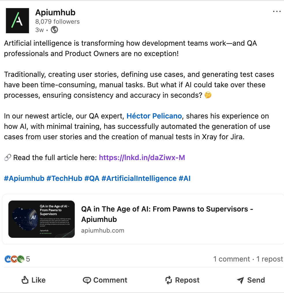 Marketing Spotlight: Apiumhub Marketing Strategy Social Media Strategy
