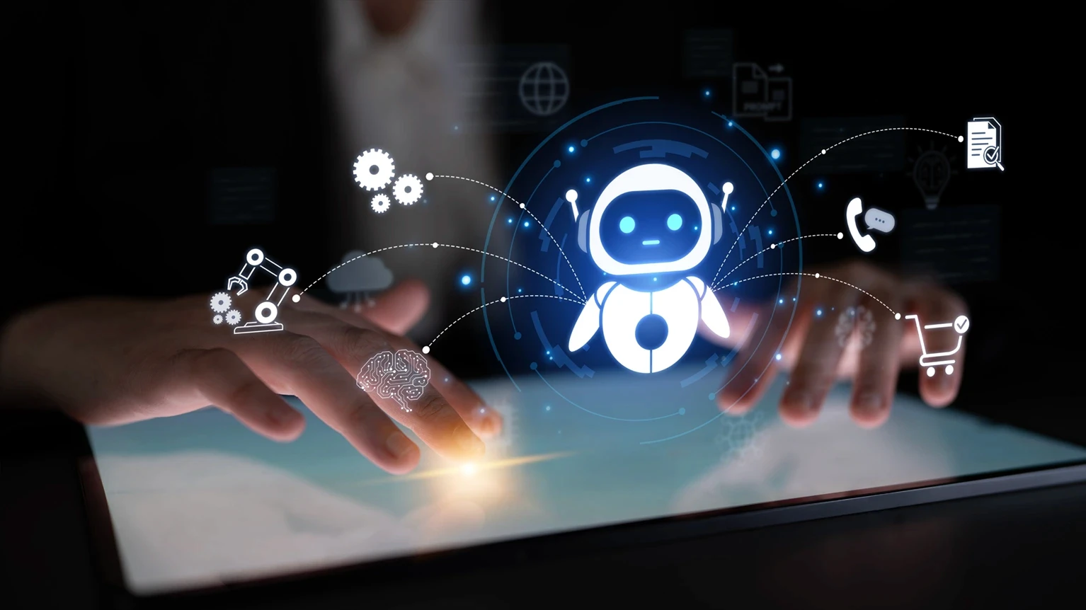 AI assistant connects services for automation, support and commerce, linking calls, documents and shopping. AI improves workflow, boosts productivity, and speeds decisions. Corpus