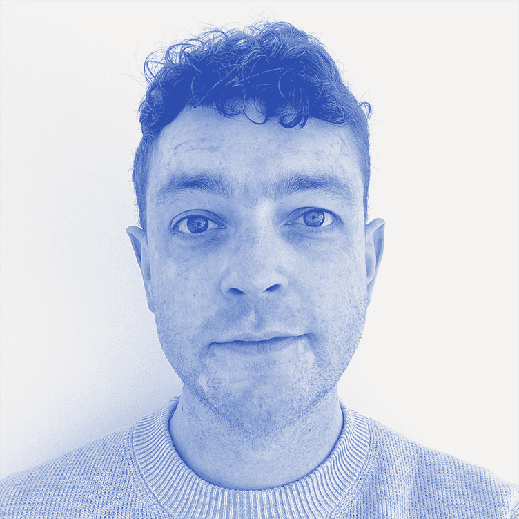 A portrait of Neil Guerin, a co-founder / producer at Miracle Pictures and link to his bio