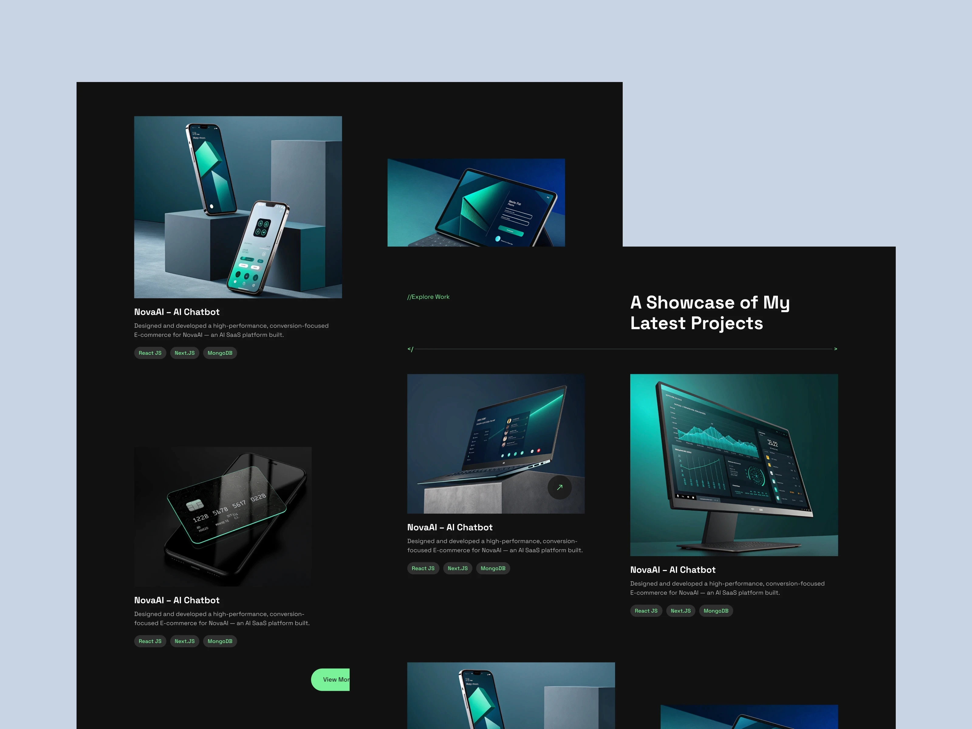 Framer Developer Portfolio & Agency Template