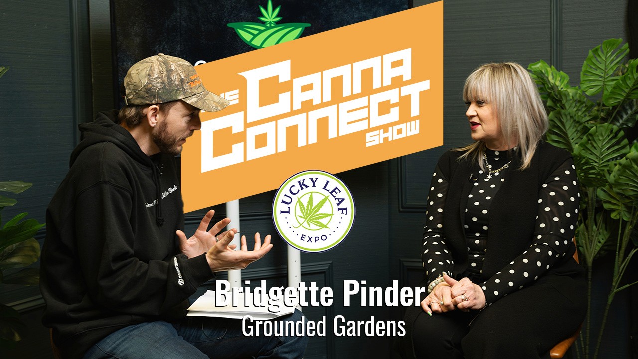 Bridgette Pinder sits down with Stephen Eigenmann live on The Canna Connect Show at Lucky Leaf Expo 2026