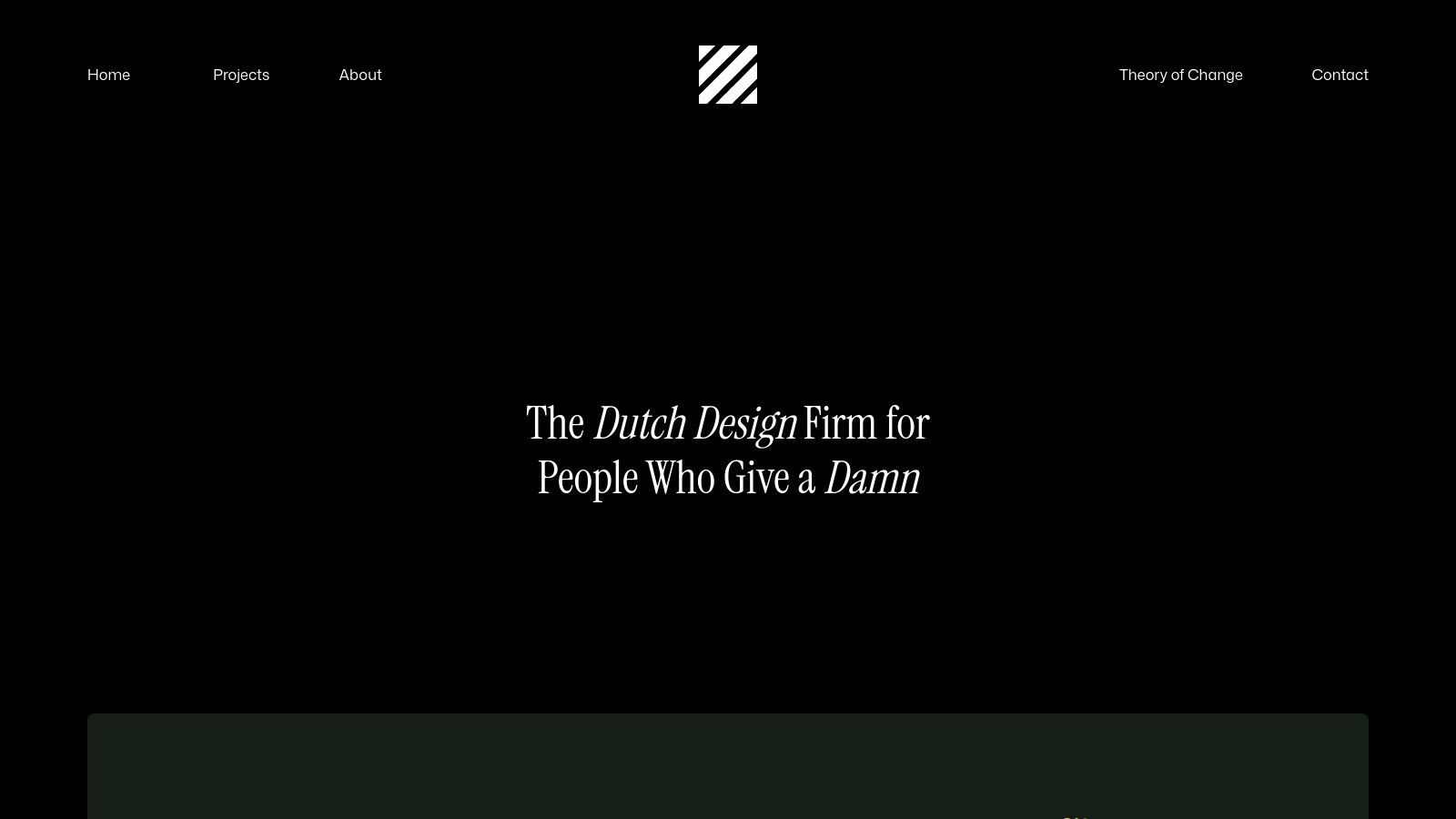 Momkai Design Agency Homepage