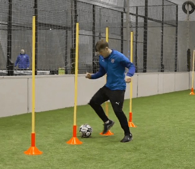 yellow and white trophy