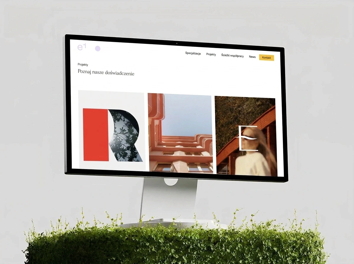 e1 collective web desing, strony internetowe kodik