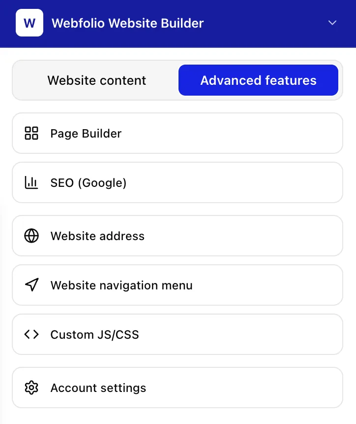 App screenshot