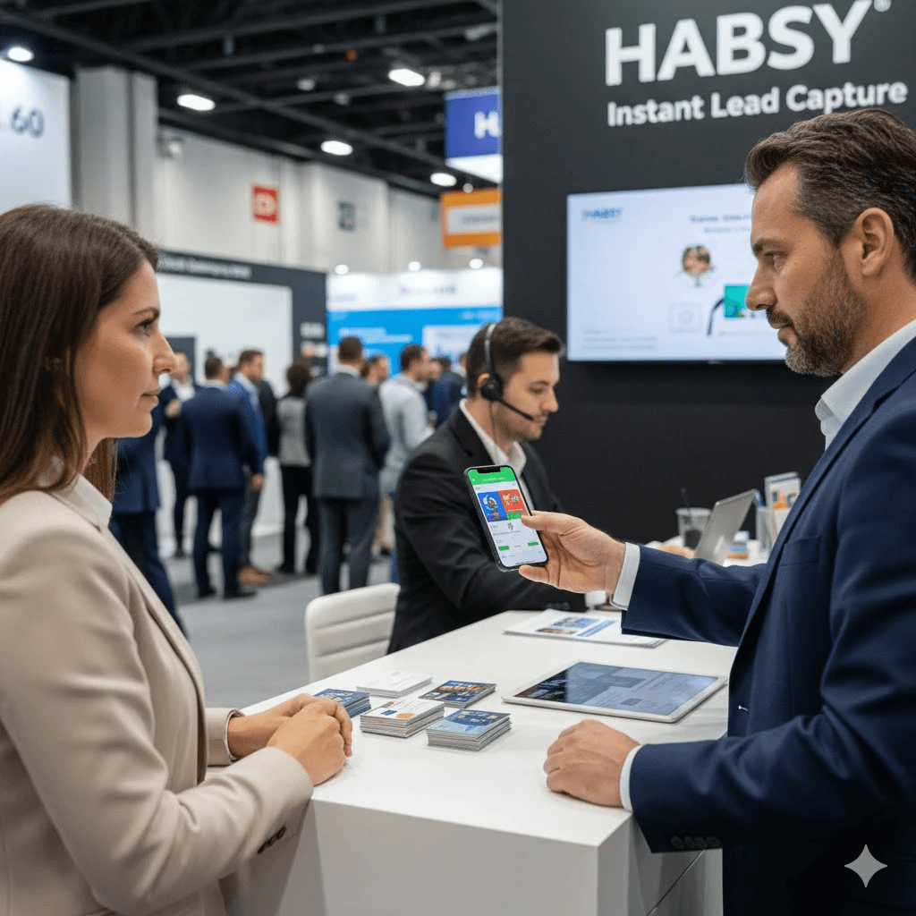 Habsy App Card Manager Digitaler Lead Manager