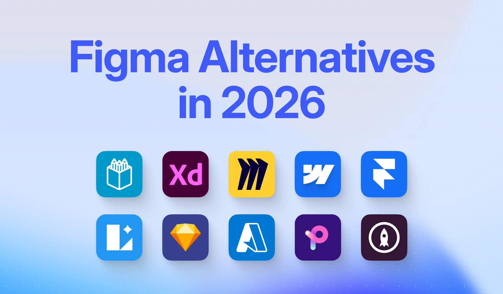 10 best Figma alternatives tools icons