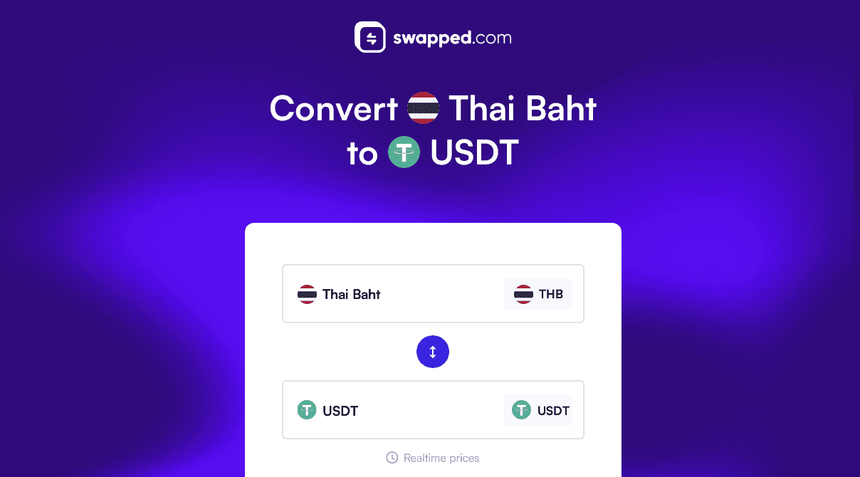 Convert Thai Baht (THB) to USDT (USDT)