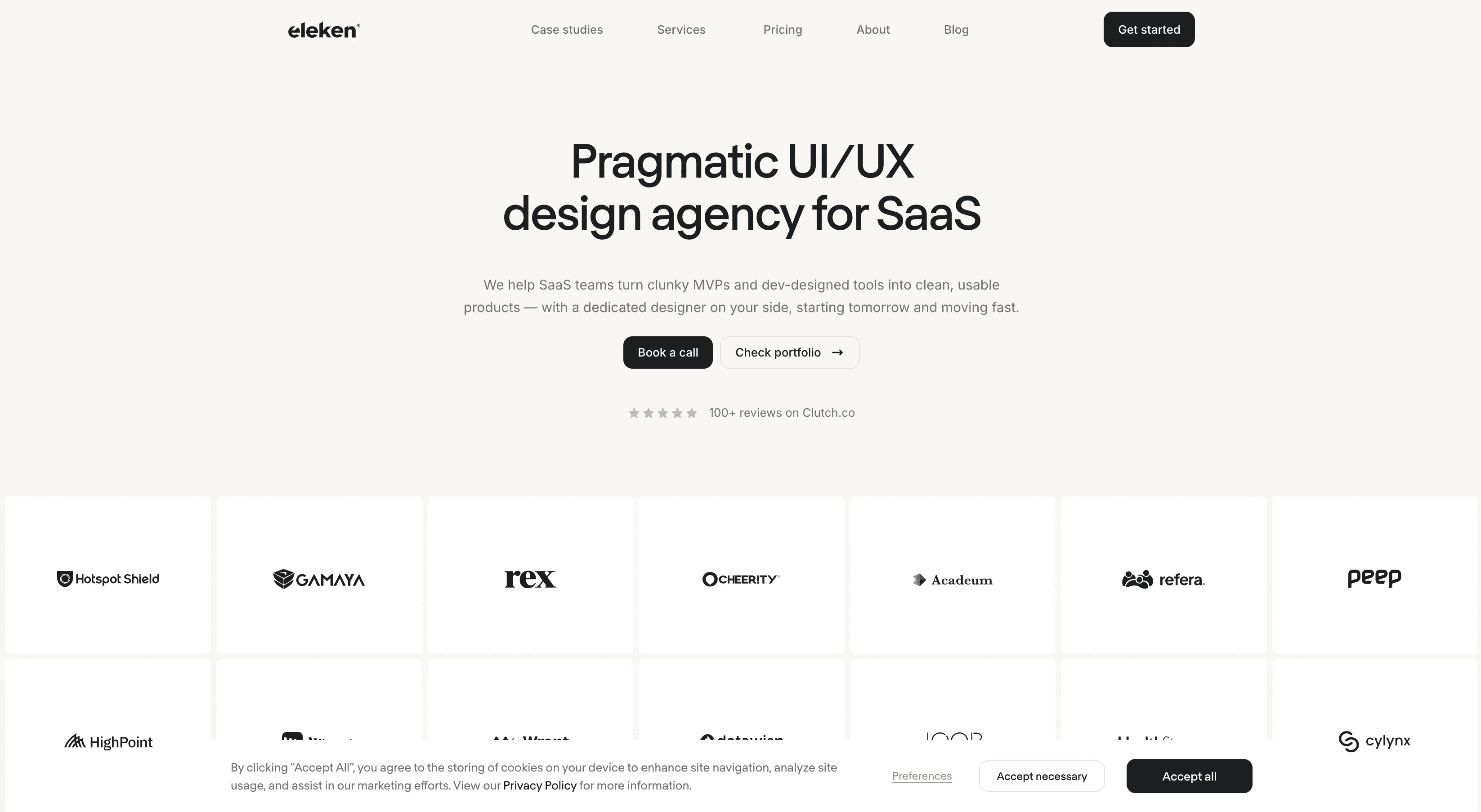 eleken - best saas web design agency