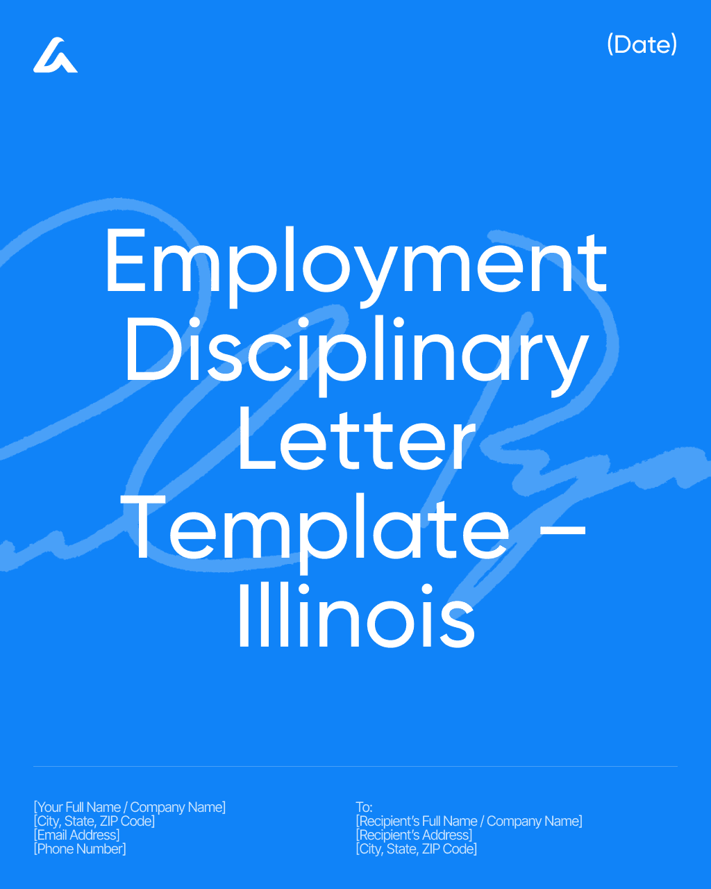 Employment Disciplinary Letter Template – Illinois