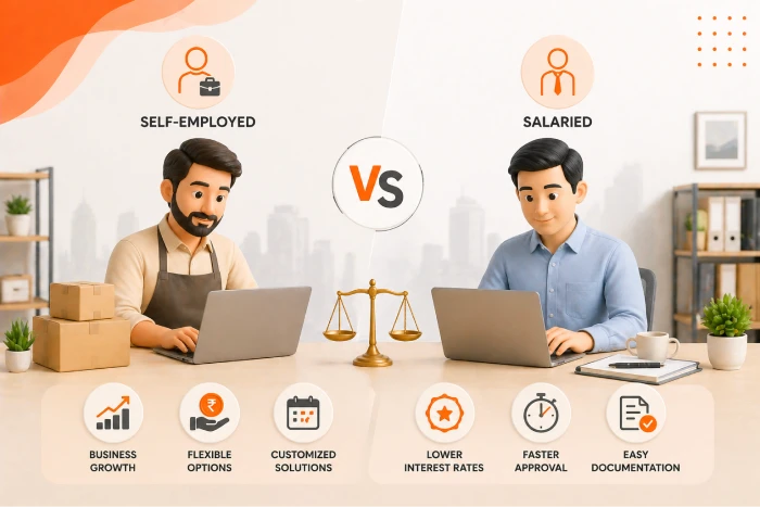 Self-Employed vs Salaried: Who Gets Better Loan Deals?