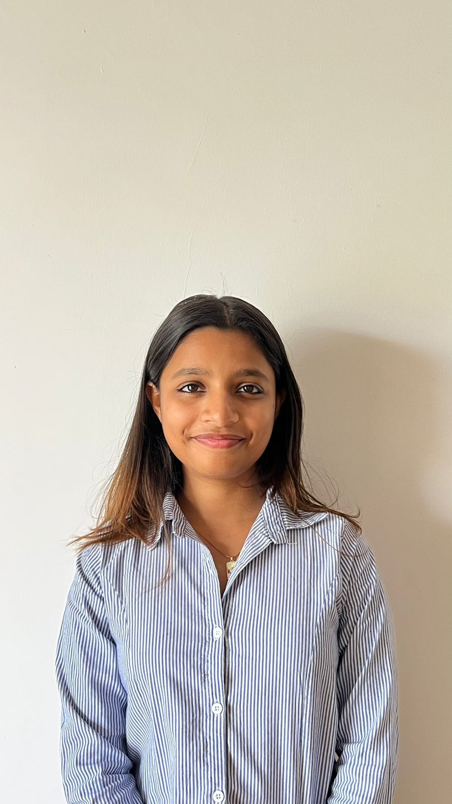 Portrait of portfolio creator – front view