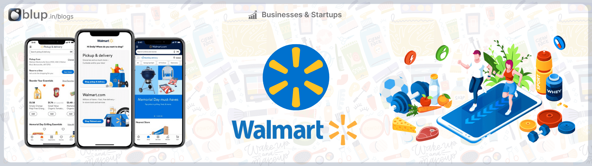 The American retail giant, Walmart, aimed to bridge the gap between their physical stores and online presence.