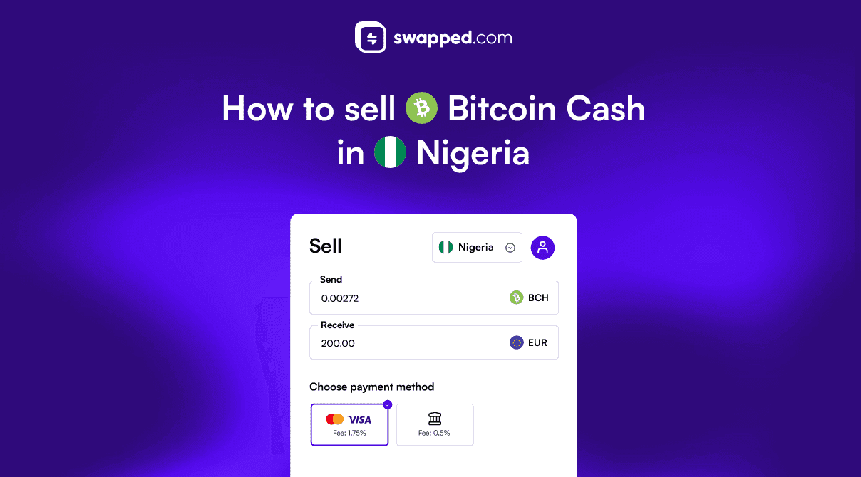 How to buy Bitcoin Cash (BCH) in Nigeria with EUR