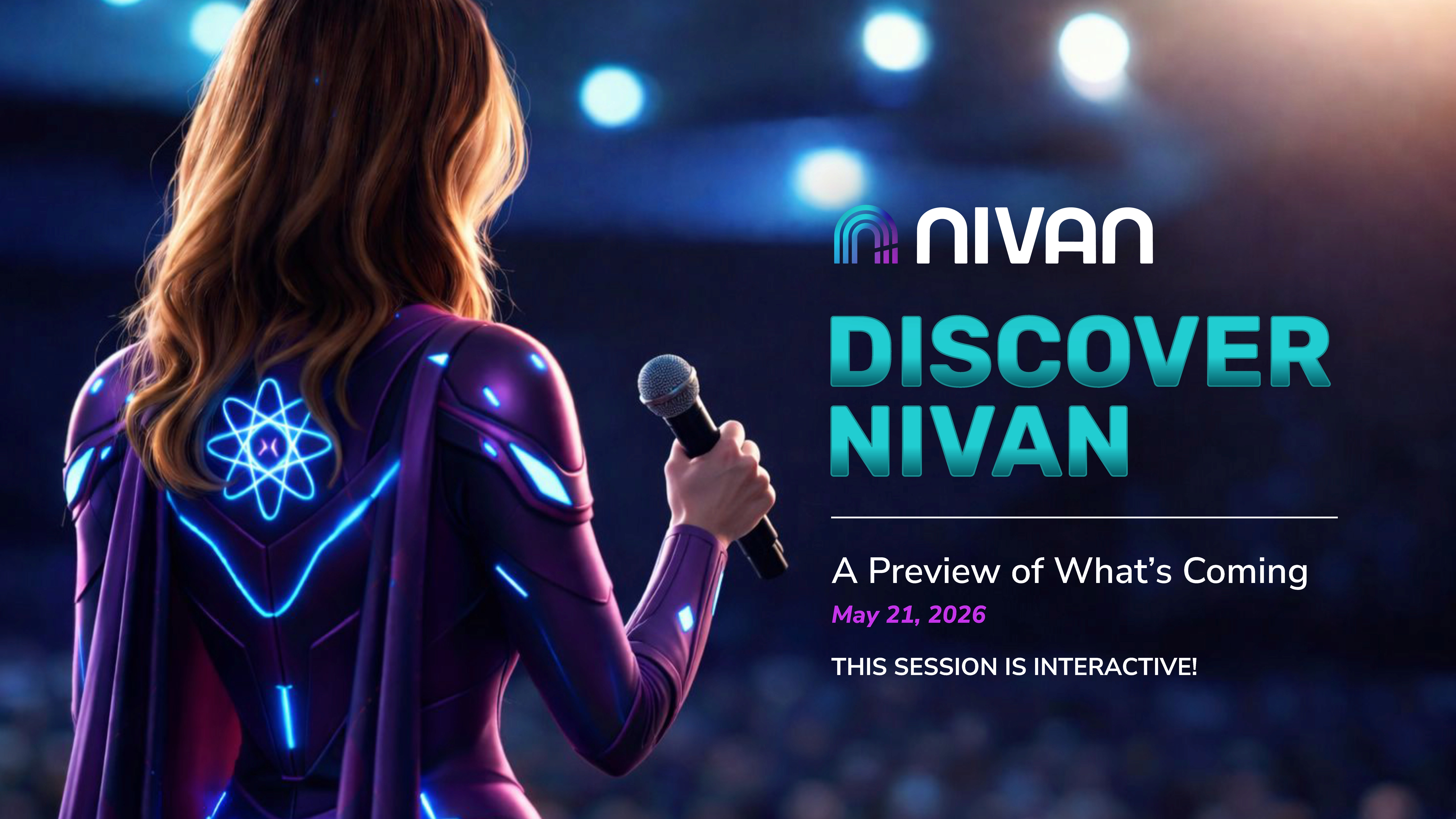 8 variations of nivan logos that includes stacked, horizontal, color, and reverse logos