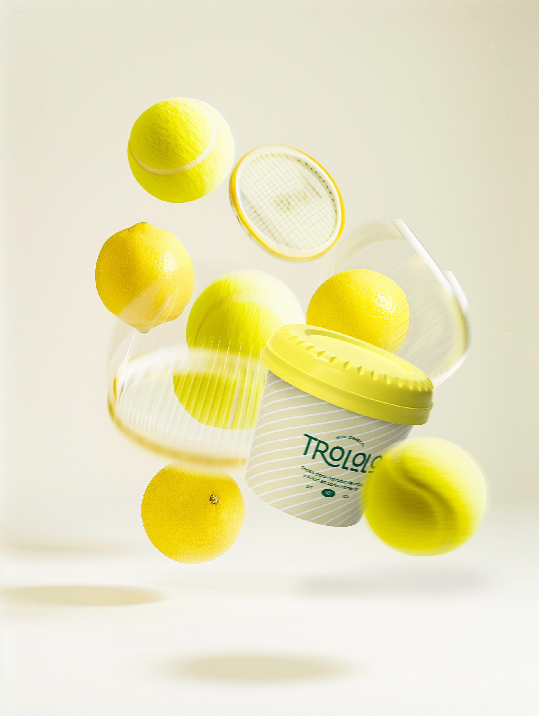 Premium and modern packaging for an ice cream brand