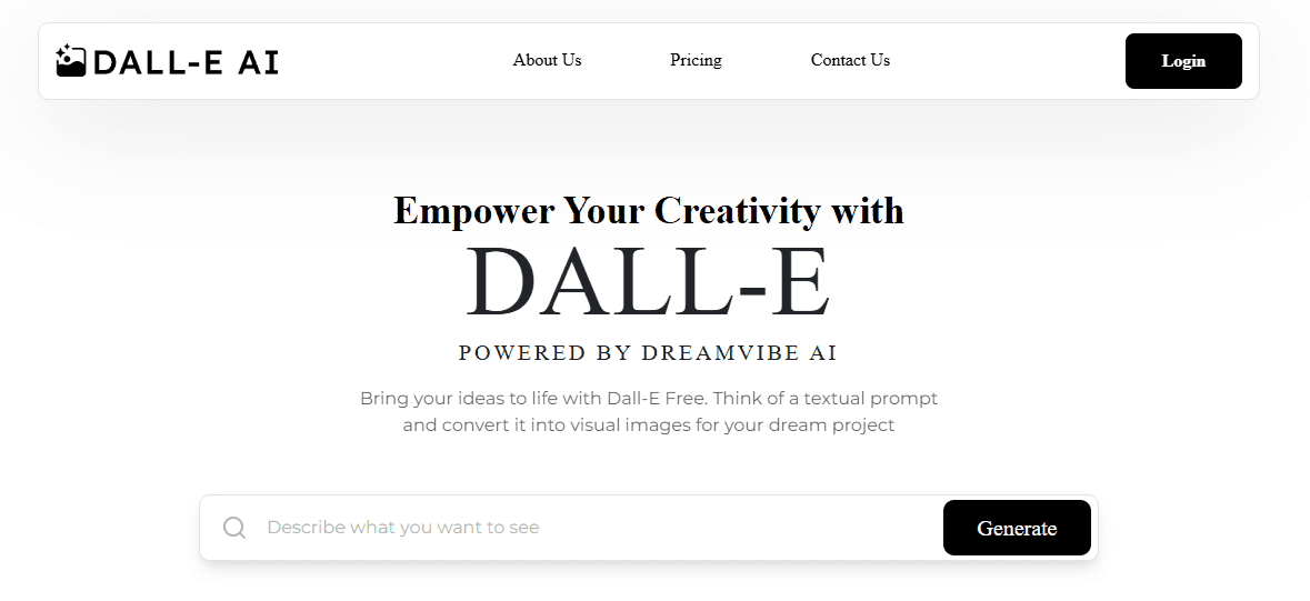 Dall E - AI Tools List