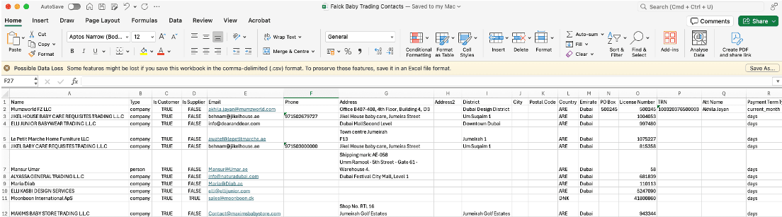 Step 4: Fill Out the Template with Contact Information