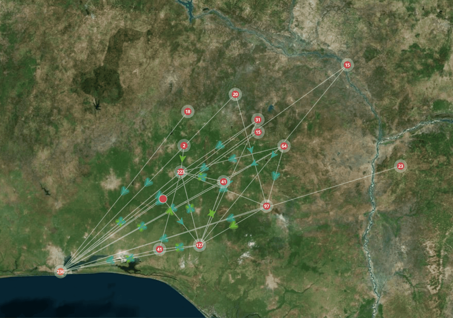 Sourcemap app screenshot