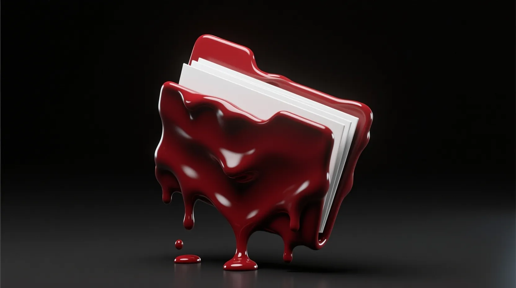 3D Folder Illustration.