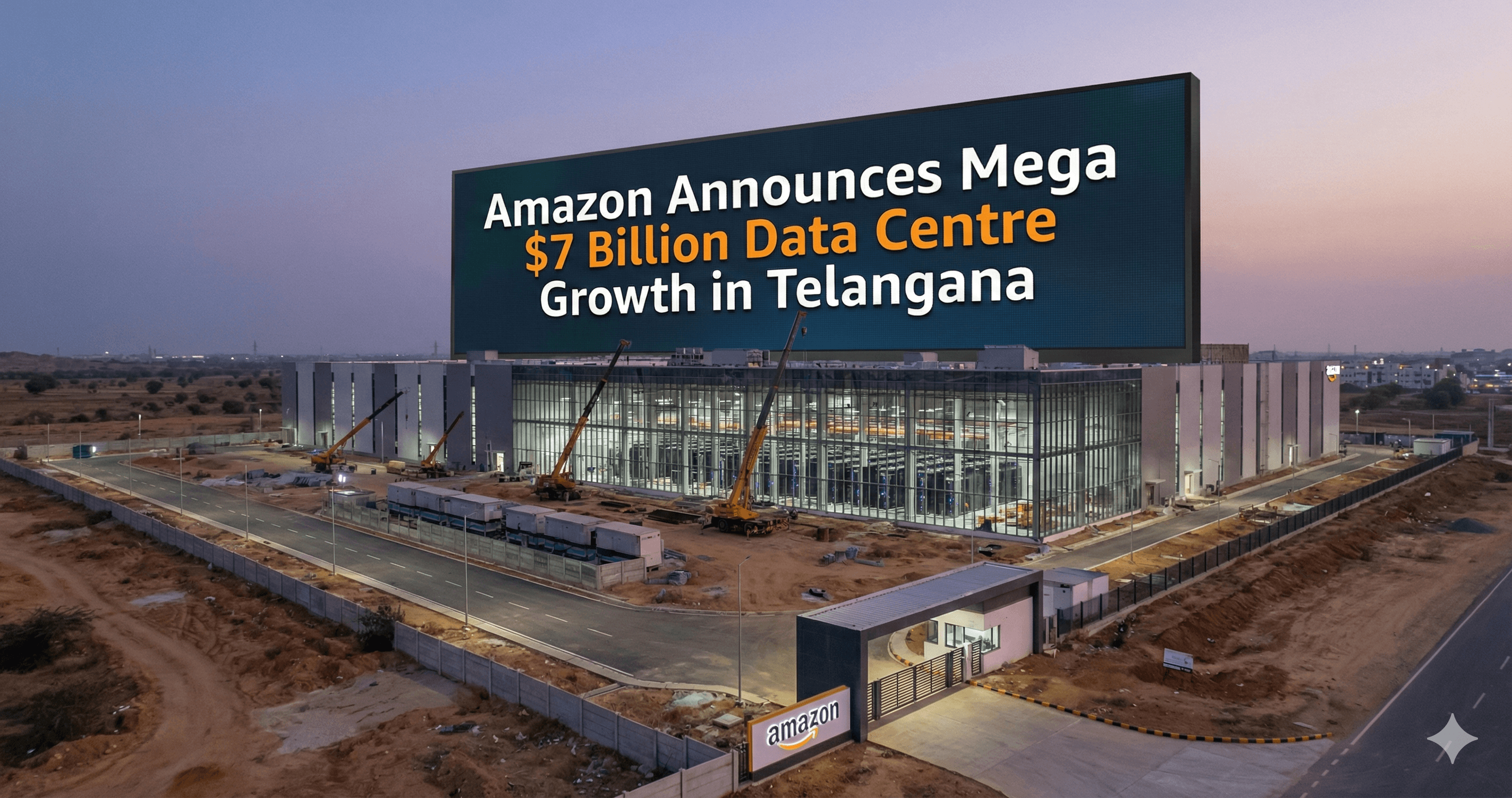 Amazon AWS Announces Mega USD 7 Billion Data Centre Growth in Telangana