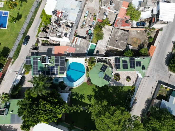 Instalación solar en Morelos_1__Paneles solares Solfium en Mexico