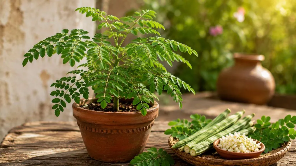 moringa leaves
