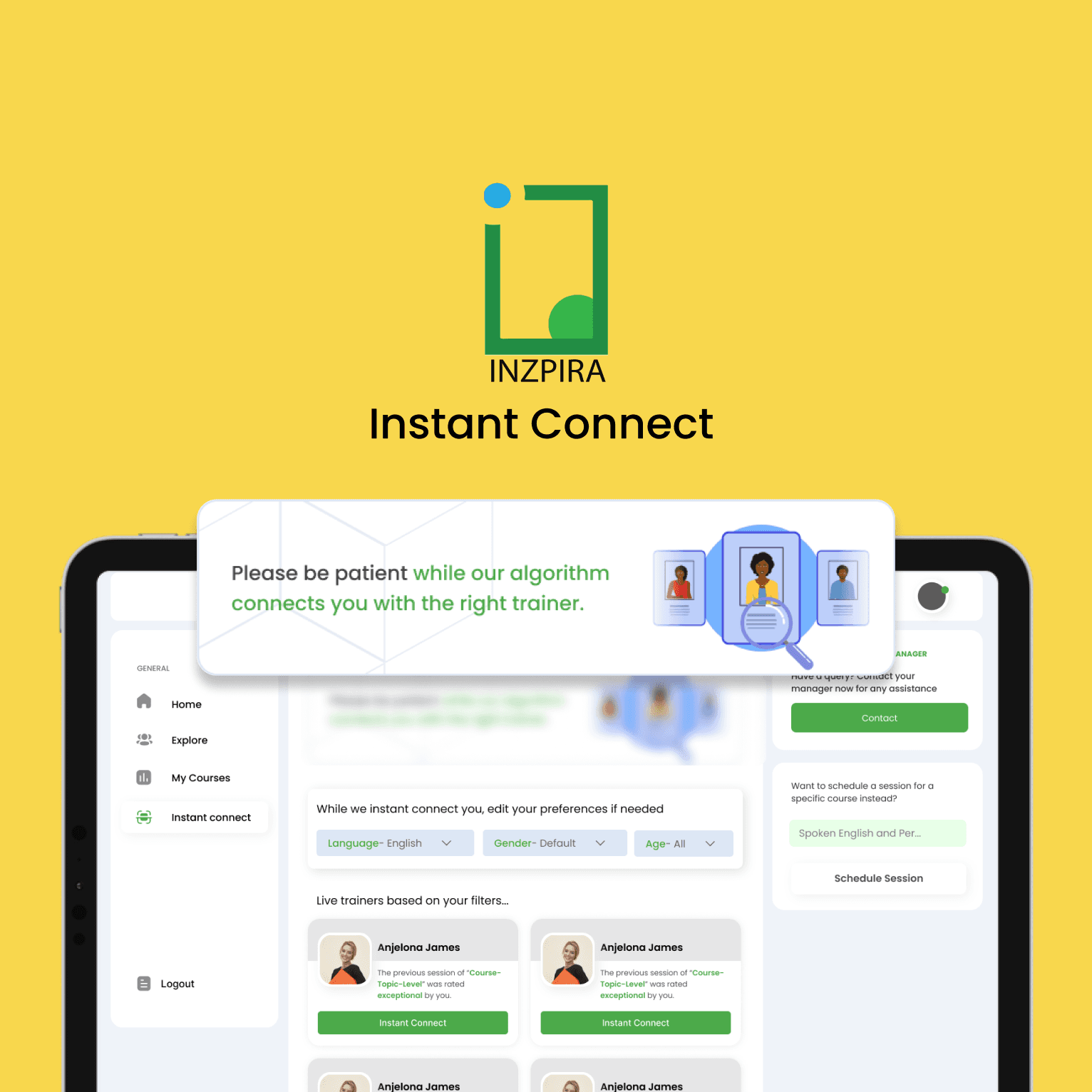 Palpx - Inzpira productdevelopment services - AI service - edtech app design