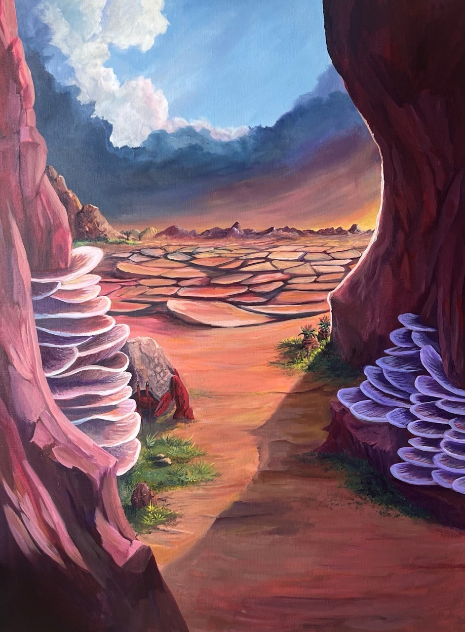 Painting of Stormlight Archive by Joakim Sommar