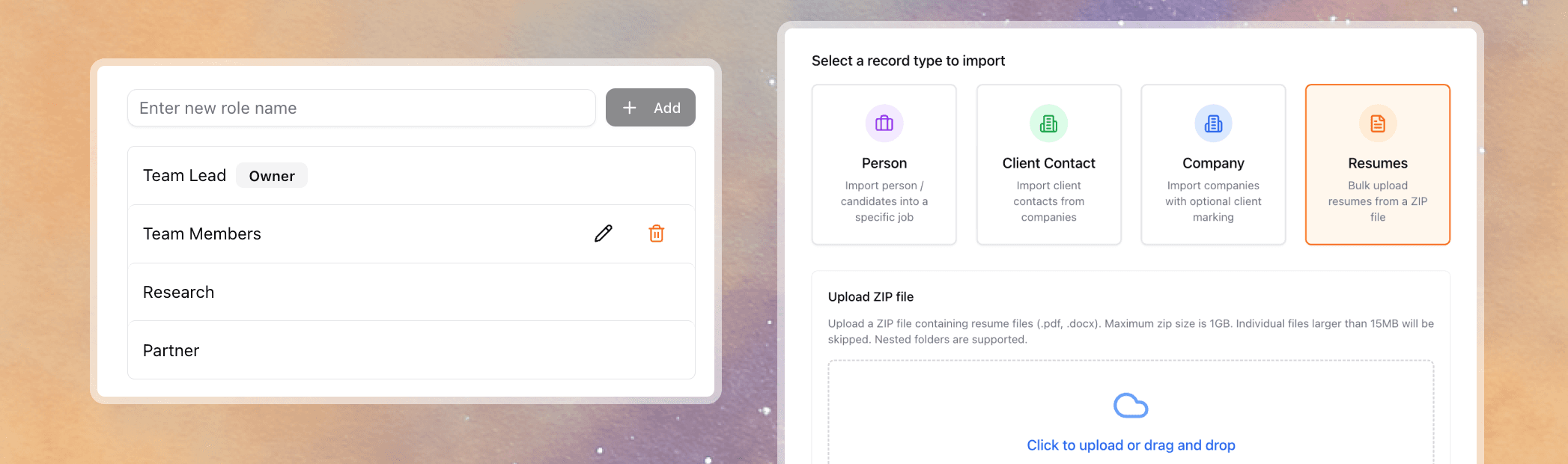 Bulk Resume Upload | Stardex AI Feature