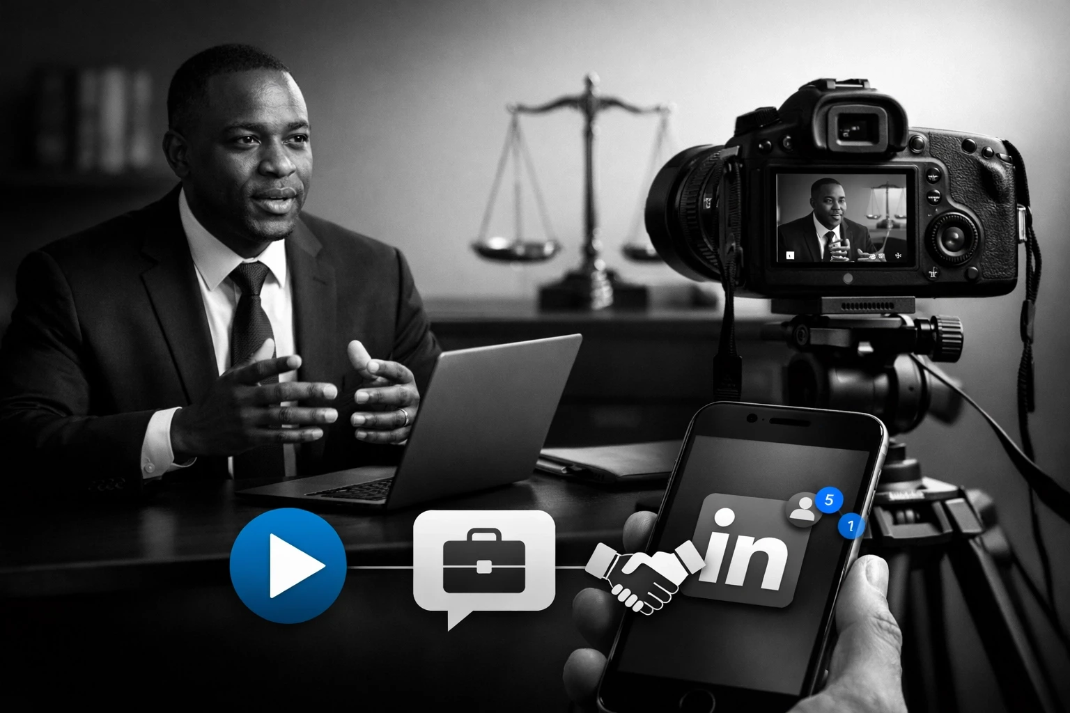 The LinkedIn Litigator: Simple Videos That Turn Connections Into Retainers