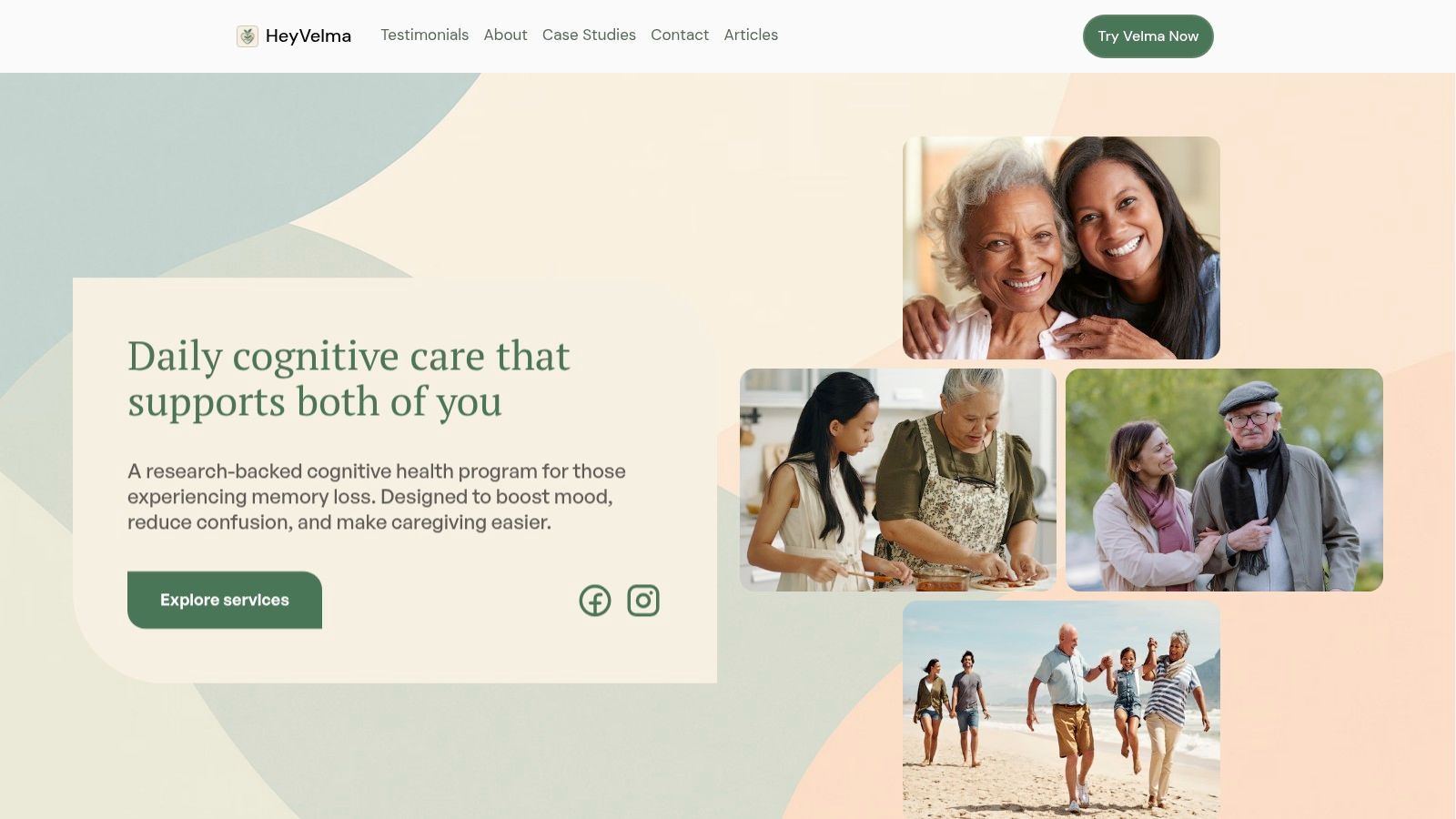 Screenshot from https://heyvelma.com