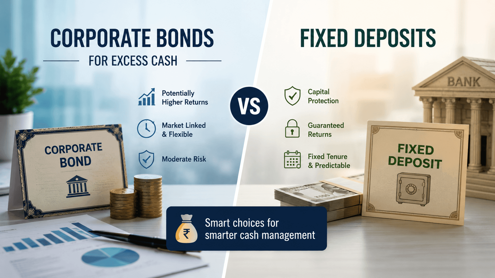 corporate bond vs fixed deposit