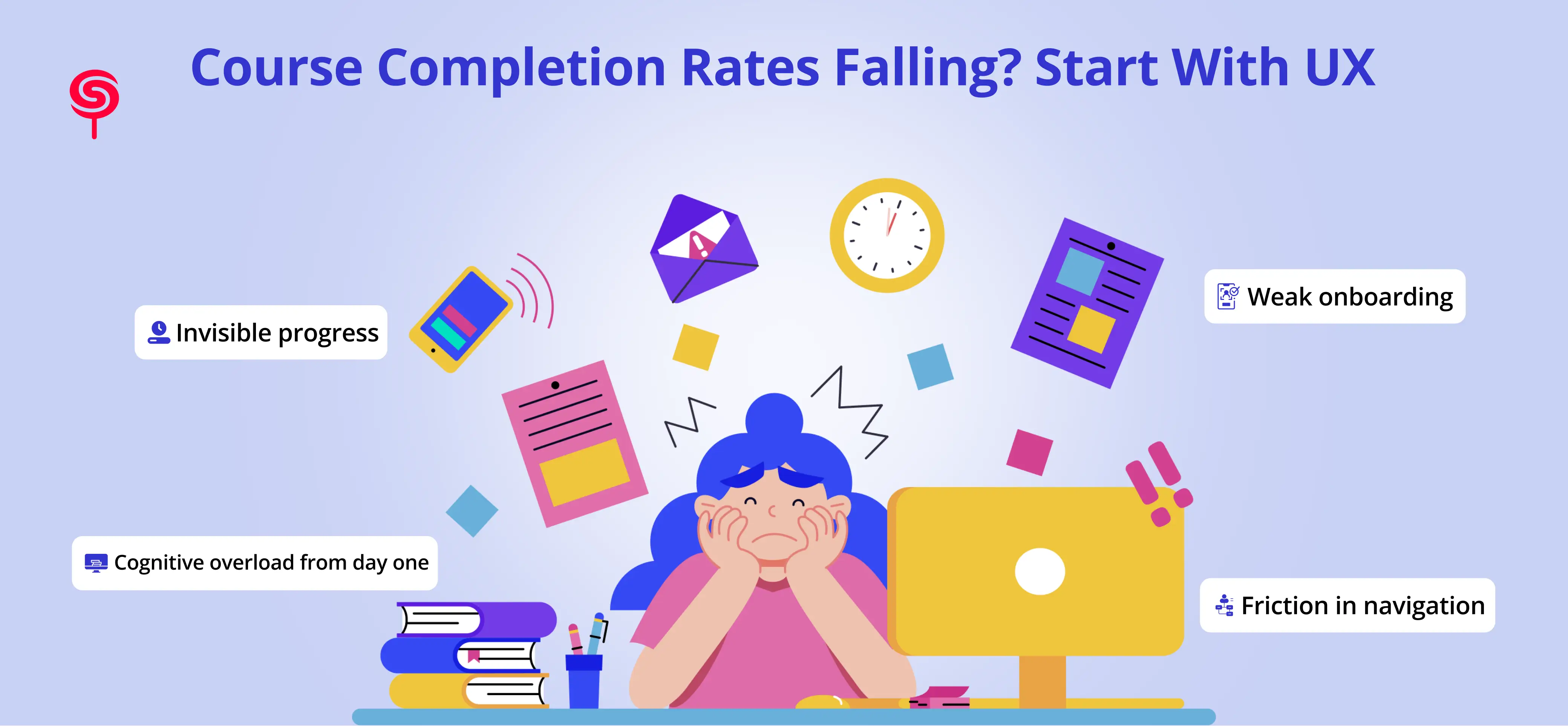 Course Completion Rates Falling? Start With UX