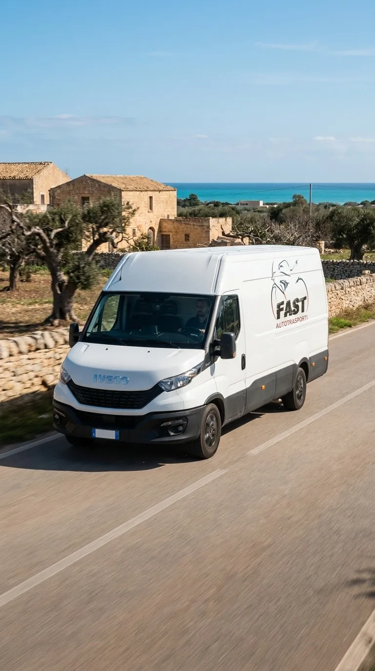 Furgone FAST per trasporto moto a Siracusa