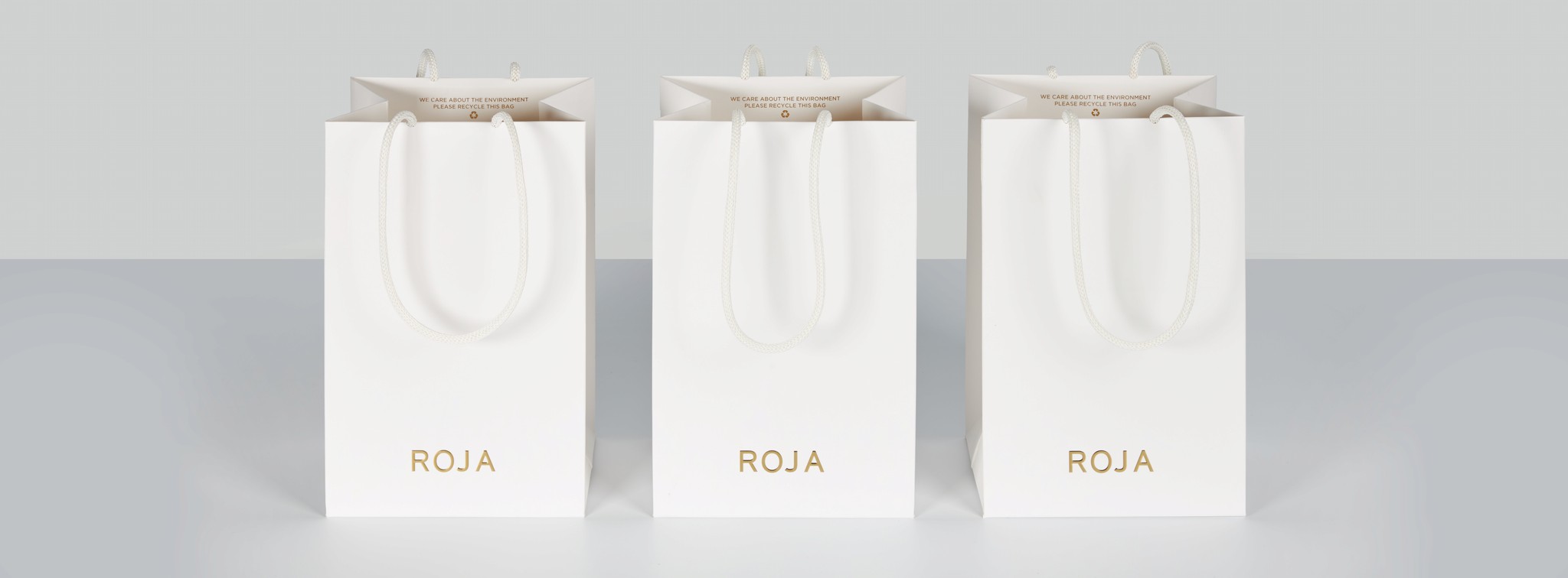 Roja Perfume Branded Carrier Bags