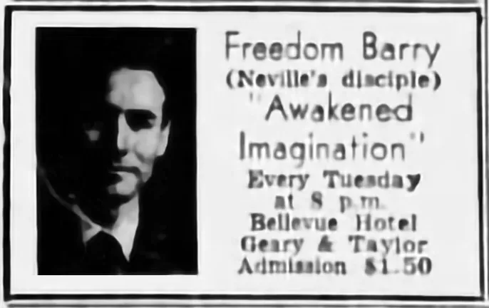 Neville Goddard Research: Freedom Barry: Una biografía de Tirza Ericson