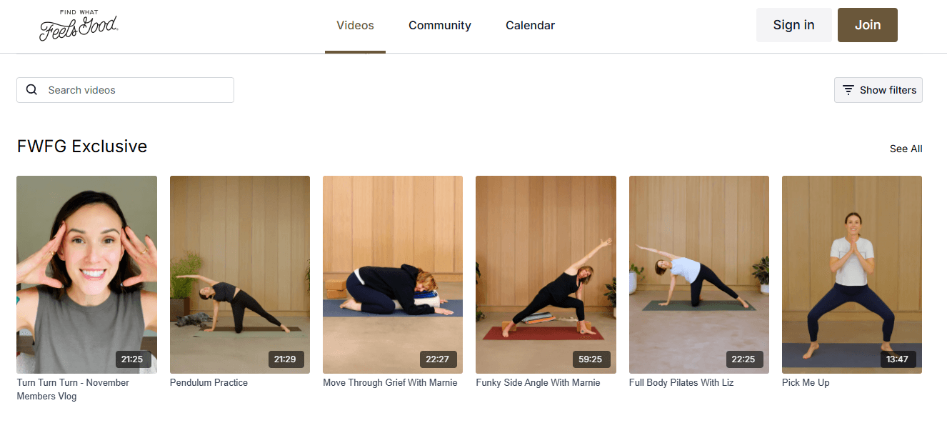 yoga with adriene - Workout Planning App