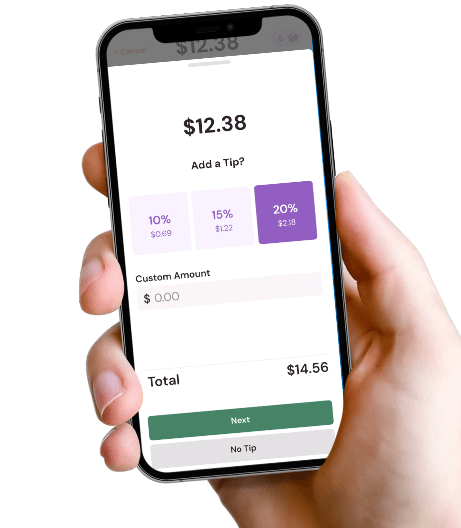 An image of Dreelio's in app customization feature