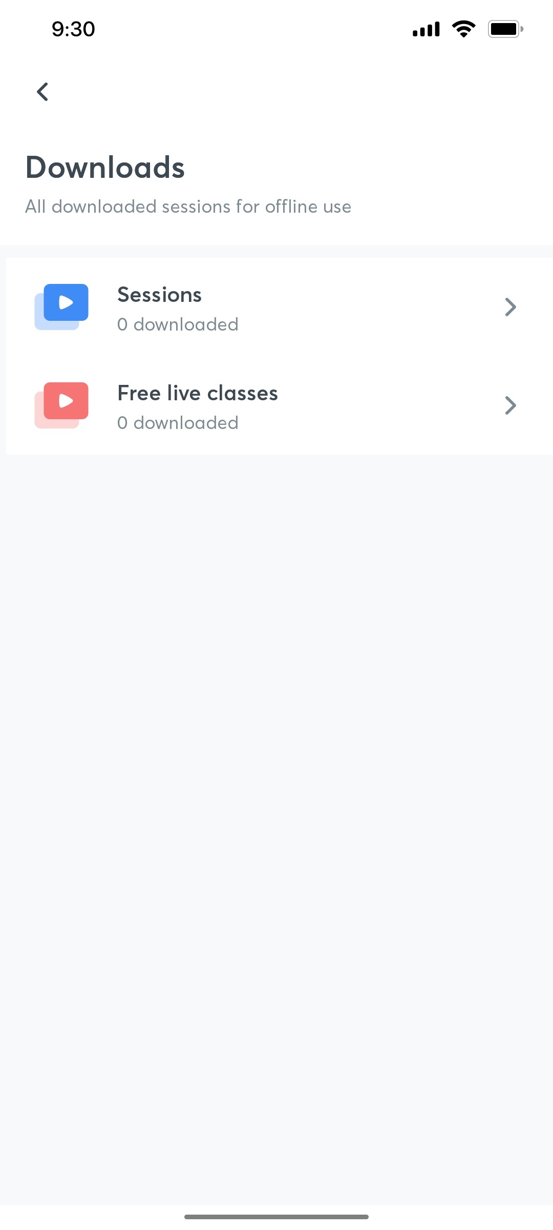 Unacademy Download Screen