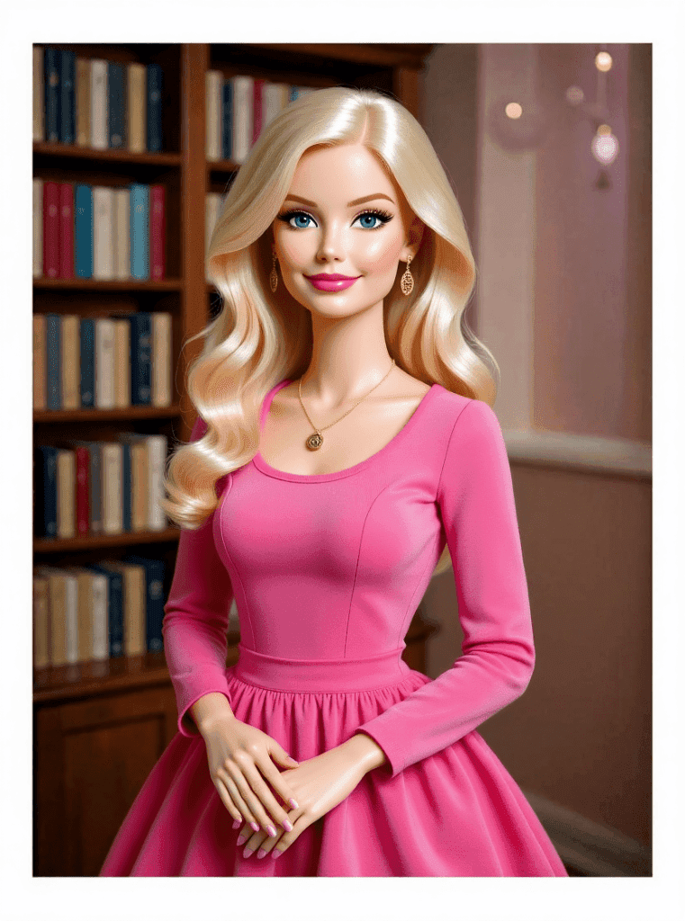 created by barbie ai generator
