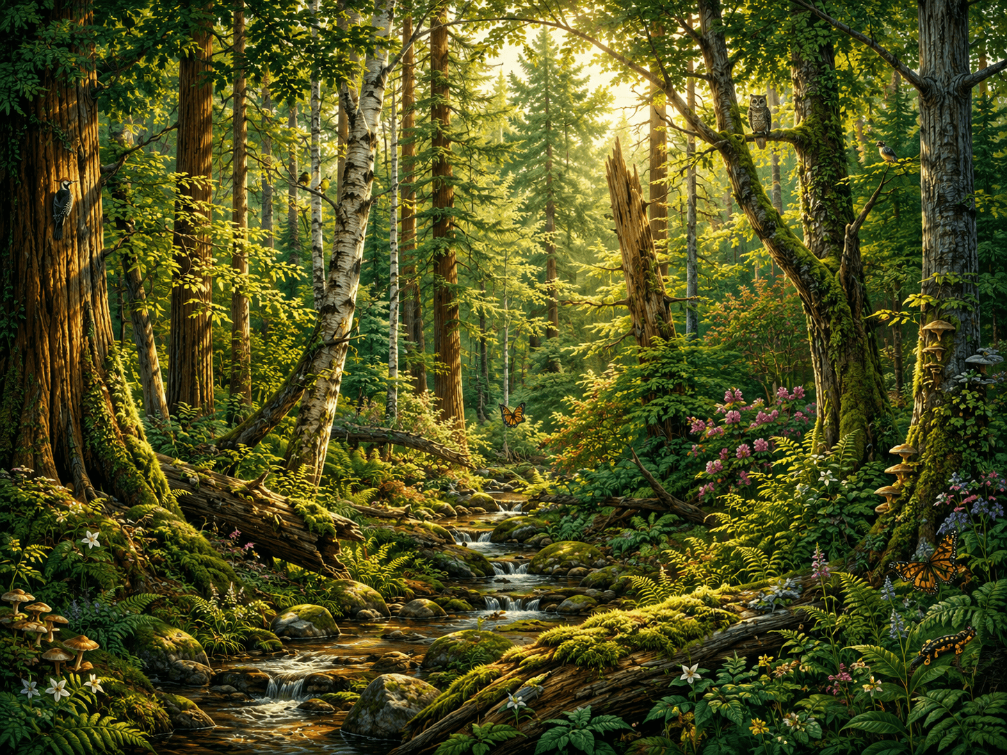 An image of a forest