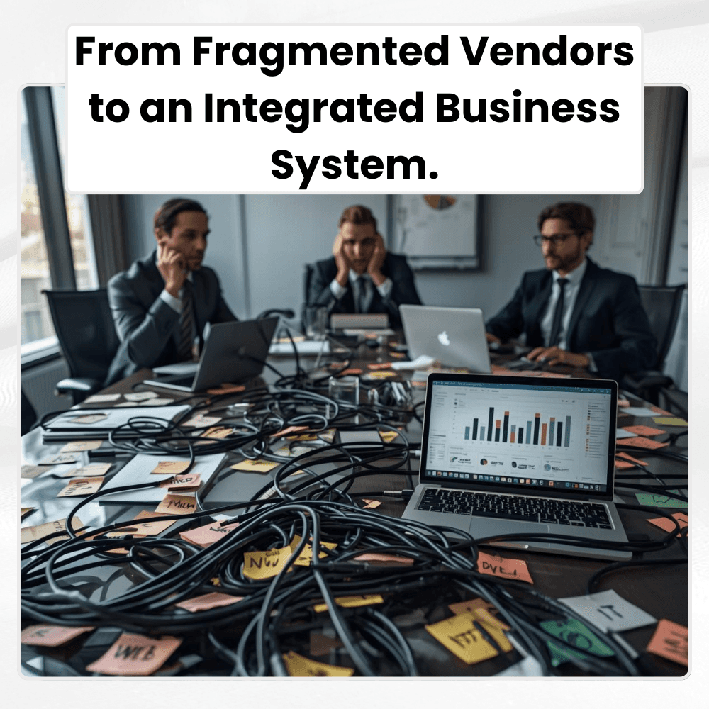 FlexFusion - From Fragmented Vendors to an Integrated Business System.