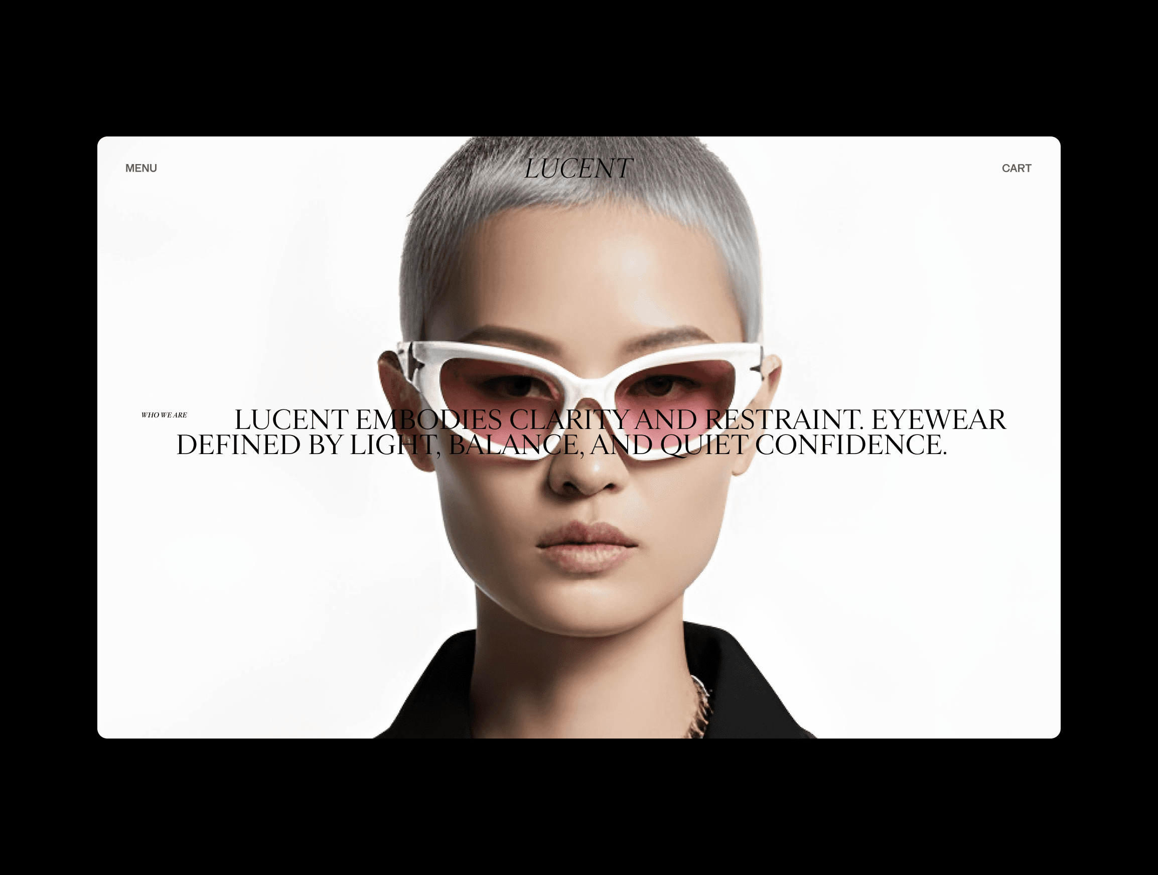 Blurred picture of cars driving